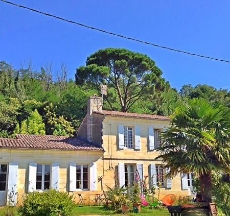 Le Pain De Lune Gite Et Chambre D'Hotes Avec Piscine Bourg-sur-Gironde Exterior foto