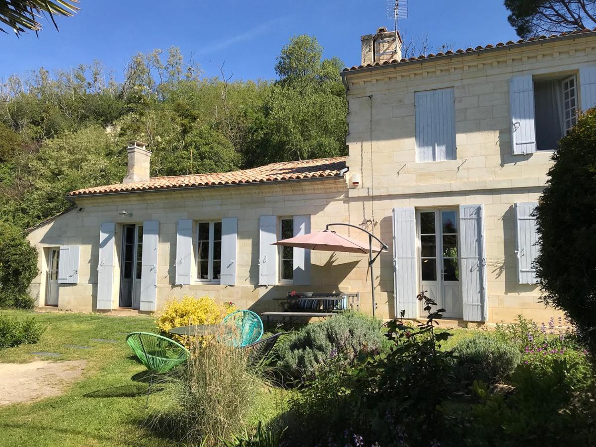 Le Pain De Lune Gite Et Chambre D'Hotes Avec Piscine Bourg-sur-Gironde Exterior foto