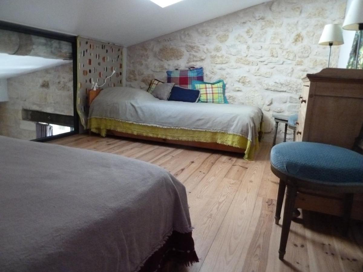 Le Pain De Lune Gite Et Chambre D'Hotes Avec Piscine Bourg-sur-Gironde Exterior foto