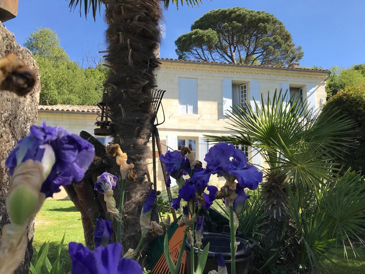 Le Pain De Lune Gite Et Chambre D'Hotes Avec Piscine Bourg-sur-Gironde Exterior foto