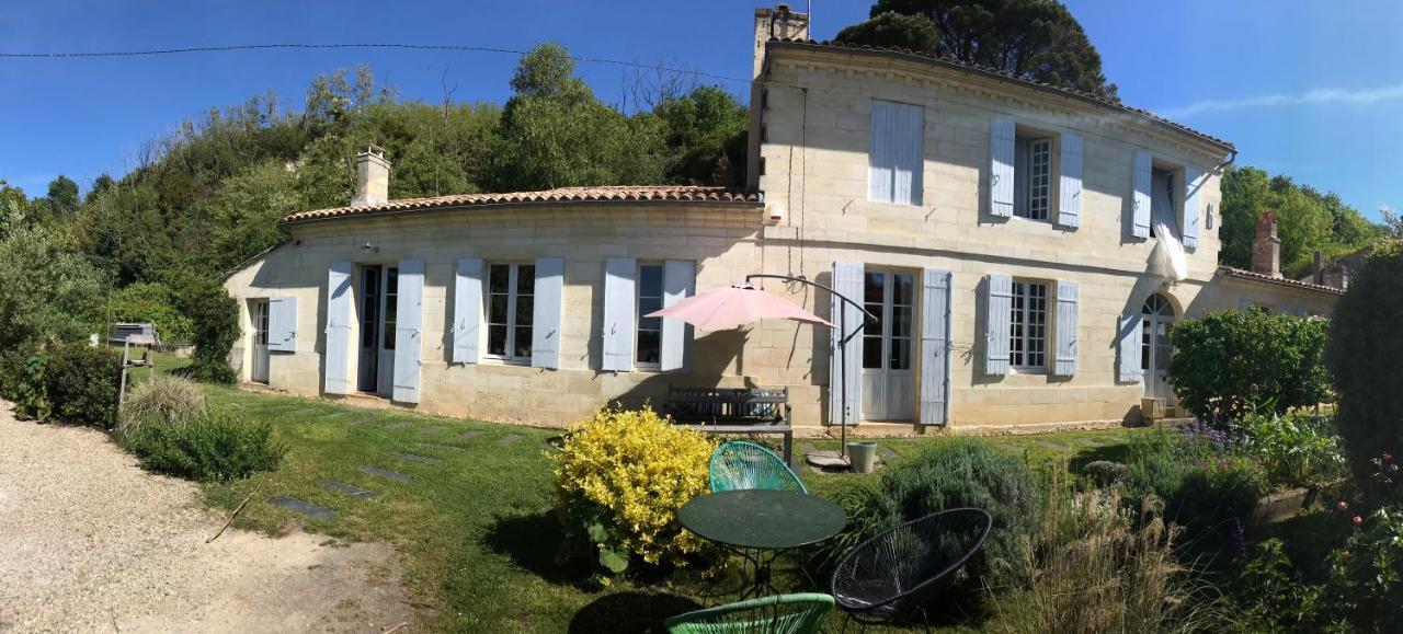 Le Pain De Lune Gite Et Chambre D'Hotes Avec Piscine Bourg-sur-Gironde Exterior foto